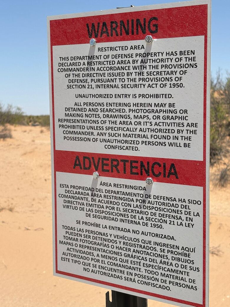 Qué son las Áreas de Defensa Nacional de EE.UU. y cómo muestran la militarización de la frontera con México